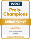 Auszeichnung Preis-Champions 2026